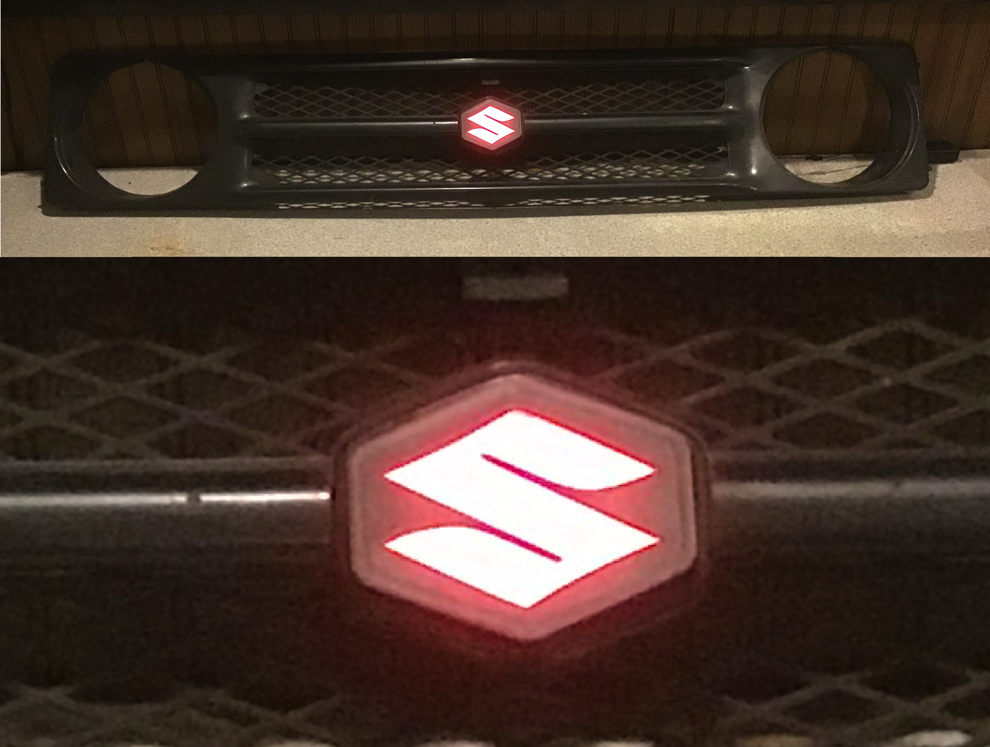 Image for Second Generation Suzuki Samurai Illuminated Grille Badge